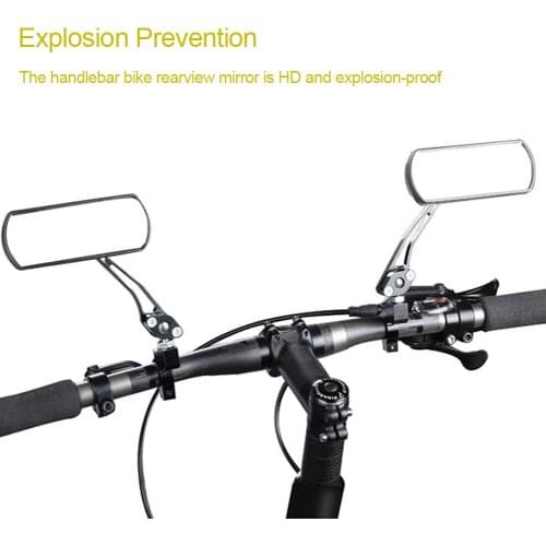 Mountain Bicycle Bike Rearview Mirror Reflector 360-degree Multi-angle Adjustment Left Right Rearview Mirror Cycling Accessories