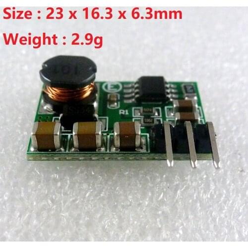 1pcs DD0315NA 200-500mA /- Voltage Converter Positive Negative power supply Soldered Pin DC-DC DC3-15V to -3.3V/5v/6v/9v/12v/15v