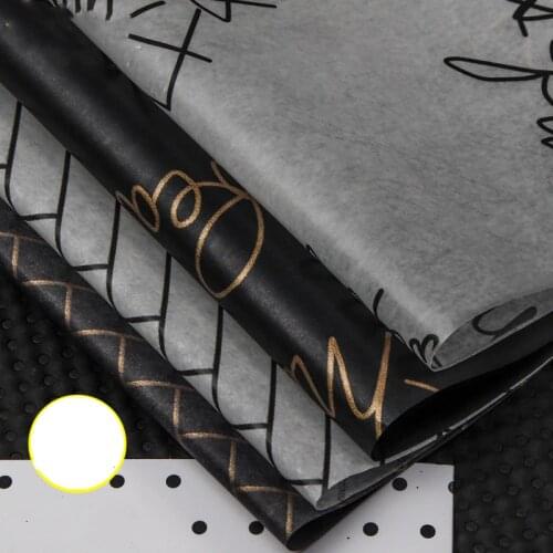 20pcs waterproof wax paper packaging paper flower bouquet packaging 60*60cm nordic tissue craft paper wedding party gift pack