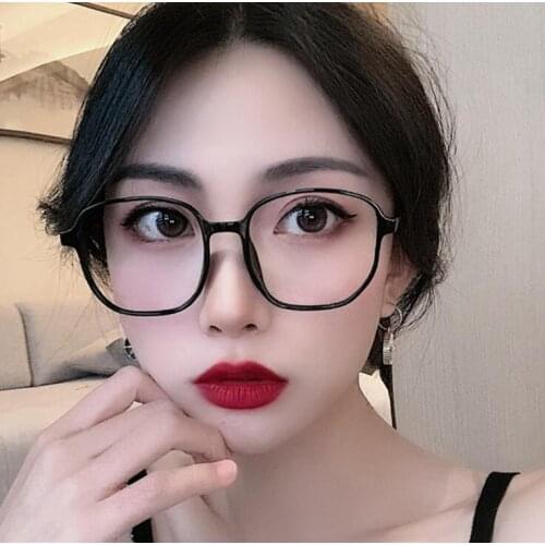 2021 Vintage Square Anti-blue Light Optics Myopia Women Eyeglasses Fashion Plastic Glasses Classic New Men Computer Eye Glasses