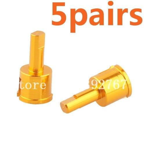 5Pairs/Lot Wltoys Upgrade Parts 580016 Alloy Axle Diff Cup For 1/18 Buggy Truck Upgraded A949-14 CNC A959 A979 A949 A969