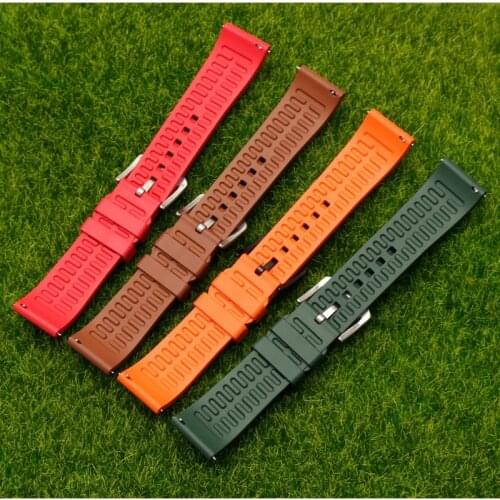For Garmin Forerunner 245/ Forerunner645 Strap Quick Release watch band for Forerunner245/ Vivoactive3 rubber Bracelet Wristband