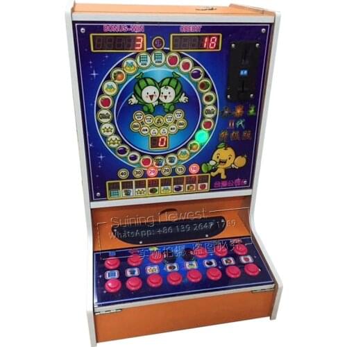 China Factory Price Cheap Tabletop Fruit Casino Games Gambling Jackpot Bonus Games Round Circle Roulette Slot Machine