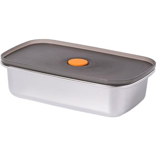 Stainless Steel Lunch Box Food Storage Box Portable Picnic Camping Outdoor Food Crisper Food Storage Container