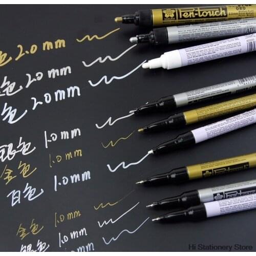 2Pcs/Lot 0.7/1/2mm Sakura Drawing Professional Artist Paint Marker Art Supplies