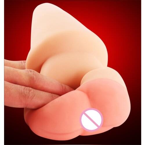 Pussy Ass Big Anus Plug Vagina Masturbator Unisex Masturbator Gay Sex Toys Huge Butt Plug Anal Dildo Adult