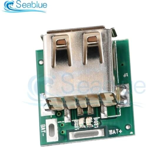 5Pcs 3.7V Lithium Battery 18650 Output 5V 1A Charging Board Module Micro USB Boost Step up Power Supply Protection Charger