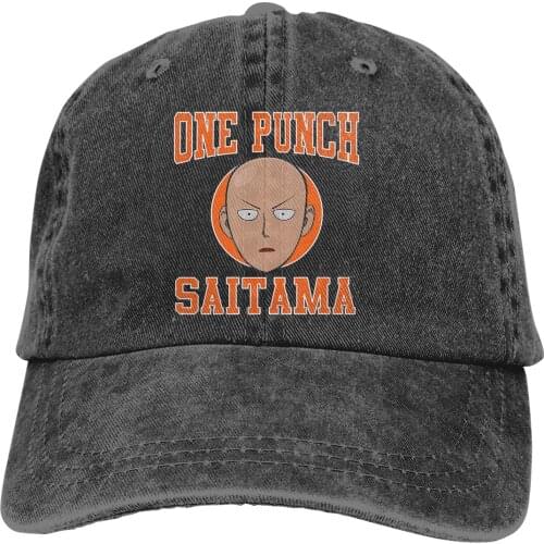 One Punch Man Logo Baseball Cap cowboy hat Peaked cap Cowboy Bebop Hats Men and women hats
