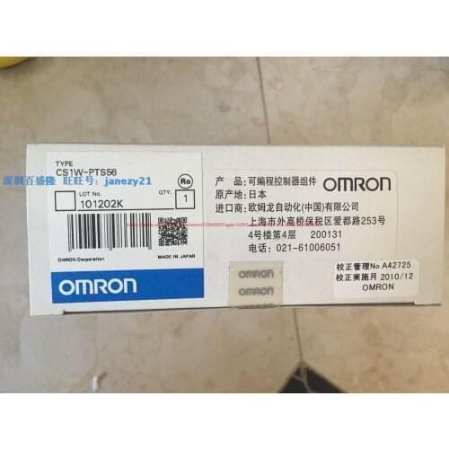Original brand new genuine PLC module CS1W-PTS56