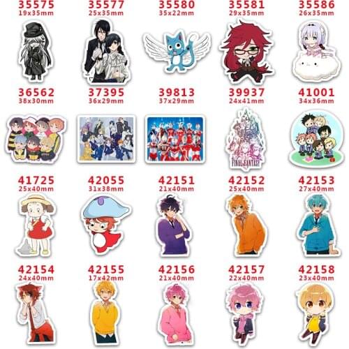 DIY Craft Supplies Sewing Accessories Cartoon Printed Planar Resins Mold 30 Pieces. PR-35575-42158