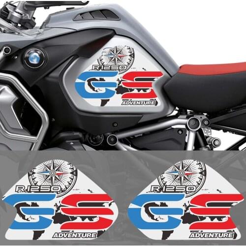 Motorcycle Stickers Decals Body Gas Fuel Oil Tank Pad Protector fit For BMW R1250GS R1250 1250 GS ADV adventure