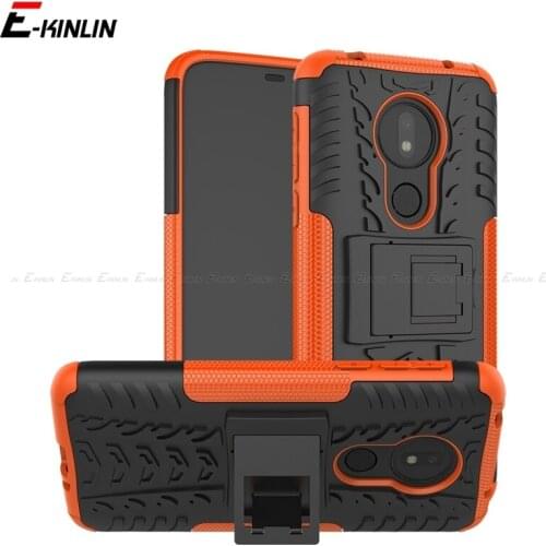 Shockproof Tough Rugged Cover For Motorola Moto G9 G8 G5 G6 G7 Play Plus Power Lite Armor Hybrid Silicone Holder Stand Case