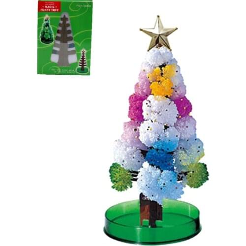 Magic Growing Christmas Tree DIY Magic Growing Tree Your Own Fun Xmas Gift Toy