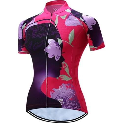 Cycling jersey 2018 Teleyi Womens Summer Cycling Clothing mtb Road Bike Jersey Shirt Ropa Ciclismo Summer Bicycle Wear Clothes