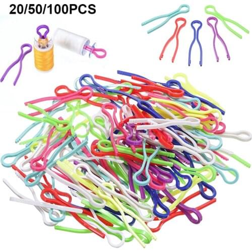 20/50/100Pcs Bobbin Thread Clips Wire Sewing Thread Spool Apparel Storage Holders For Thread Spool Organizing Home Supplies