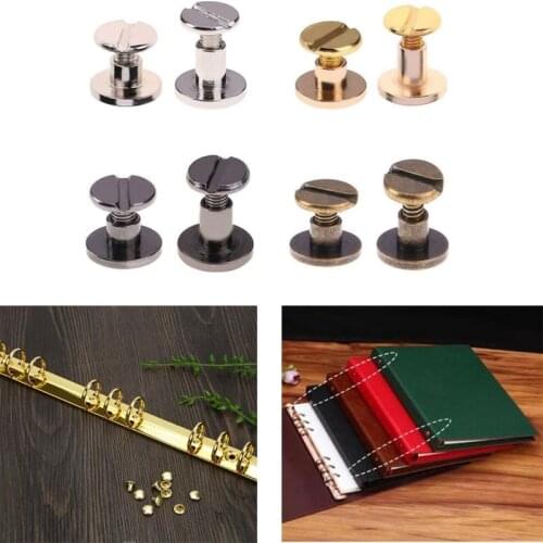 20pcs Belt Screw Strap Rivets Screw for Luggage Craft Clothes/Bag/Shoes5/6.5/8mm