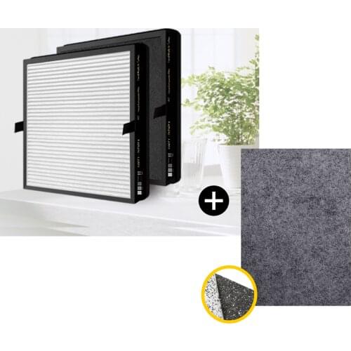 257*304*38mm Coway AIRMEGA Max 2 Air Purifier 300 / 300S Compatible Hepa Carbon Composite Filter and Protective