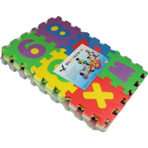 36pcs/set Kids Playing Foam Carpet EVA Jigsaw Foam Puzzle Play Mat 66*66cm Toys For Baby Learning And Education Goma Eva