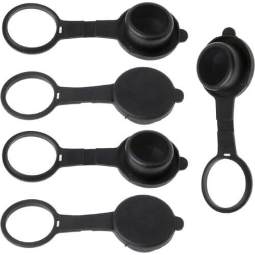 5pcs Universal Car Cigarette Lighter Socket 12V Outlet Lid Waterproof Cover 40GF