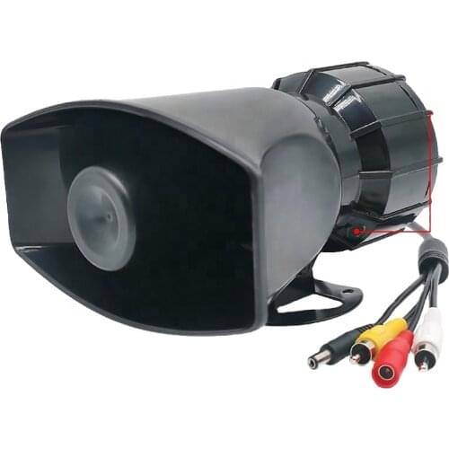 60W DC AC 12V-24V Audio Intercom Speaker CCTV Network Camera Available