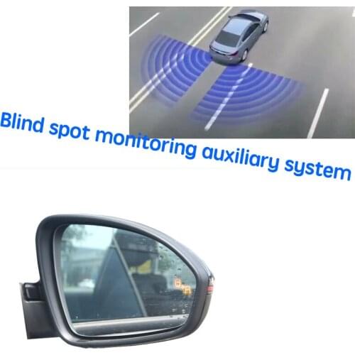 Car BSD BSM BSA Blind Area Spot Warning Drive Mirror Rear Radar Detection System For Chevrolet Monza 2019 2020