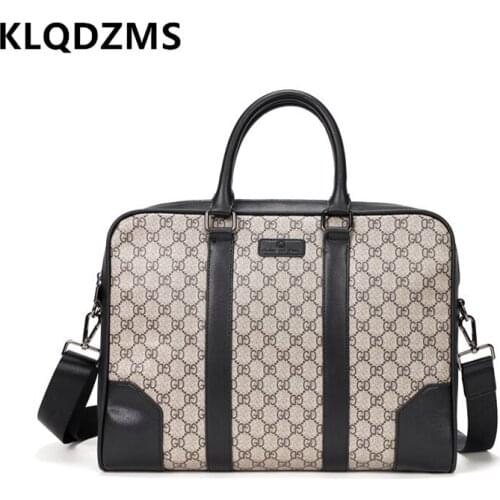 KLQDZMS Fashion Women Bag Mens Handbag Briefcases Classic Messenger Backpack Luxury Designer Bag Multifunctional Shoulder-Bags