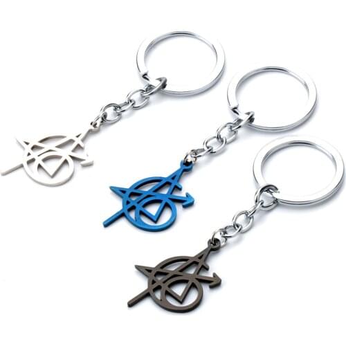 Avengers Tattoo Keychain Movie Jewelry Key Chain 3 Style Key Ring Holder Pendant Initial Letter A Chaveiro Jewelry Souvenir Gift