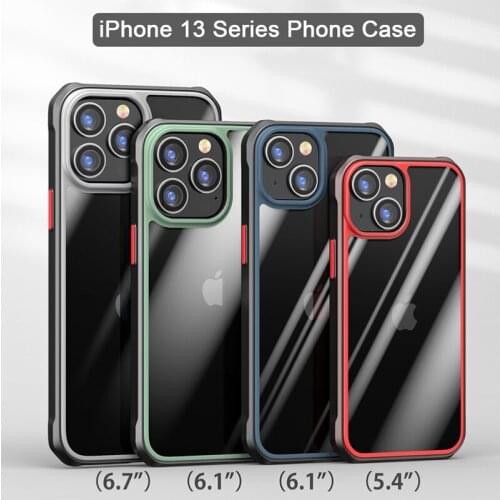 All-inclusive Airbag Anti-fall Phone Case For iPhone 13mini 12mini 11 Pro Max Xr Xs Max 7 8 Plus Soft TPU Shockproof Shell Cover