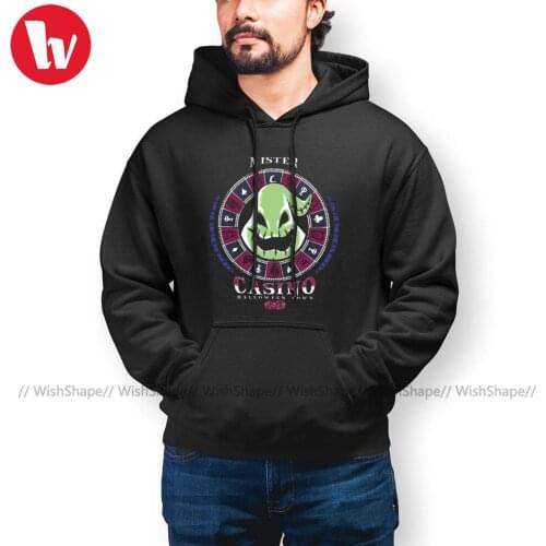 Casual Oogie Boogie Hoodies Oogie S Casino Hoodie Cotton Autumn Hoodies Long Streetwear Pullover Hoodie Oversized