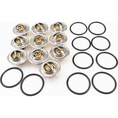 AZQFZ 87 Celsius Water Cooling Thermostat For A4 S4 TT A3 S3 Seat Altea Toledo Leon Sharan Touran Beetle Passat Bora 050121118 H