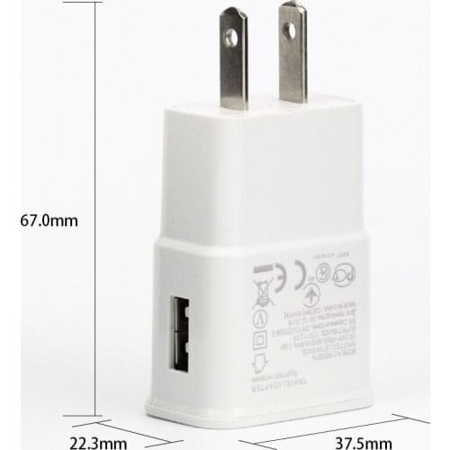 5V 2A Universal USB Charger Travel Wall Charger Adapter Portable EU US Plug Mobile Phone Charger for iPhone Tablet 100pcs/lot