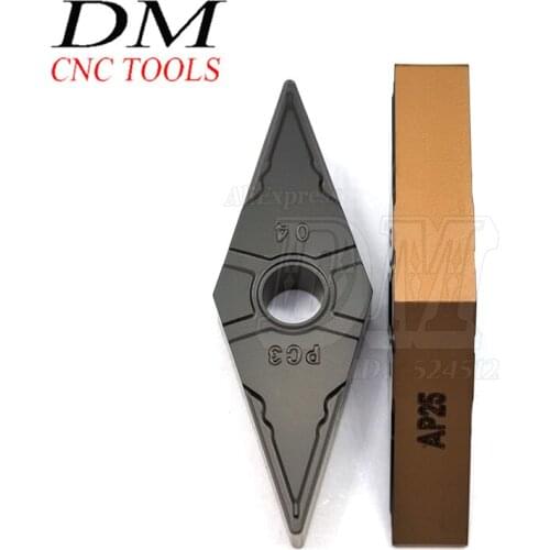 VNMG160404-PM KC4 indexable carbide inserts Processing Steel Parts External turning tool insert CNC Blade tool box lathe accesso