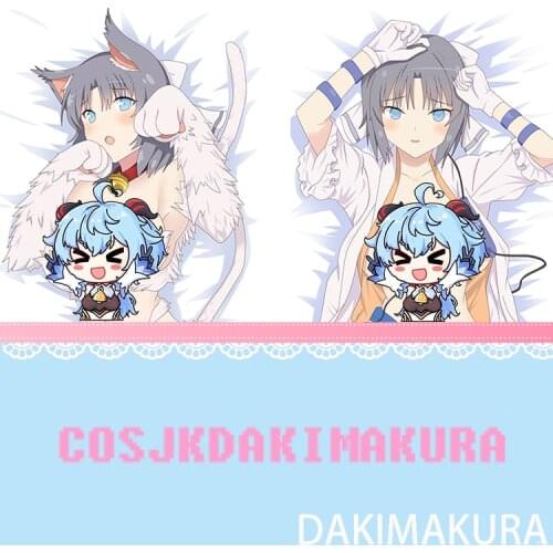 Japan Anime Dakimakura SHINOVI VERSUS Senran Kagura Yagyuu Hibari HD Print Pillowcase Body Hugging Pillow Cover Case Room Otaku
