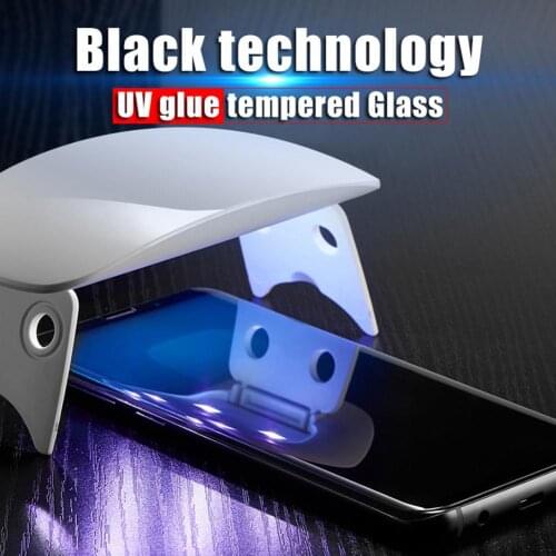 UV Liquid Glue Tempered Glass For Samsung Galaxy S20Plus Ultra Edge Screen Protector