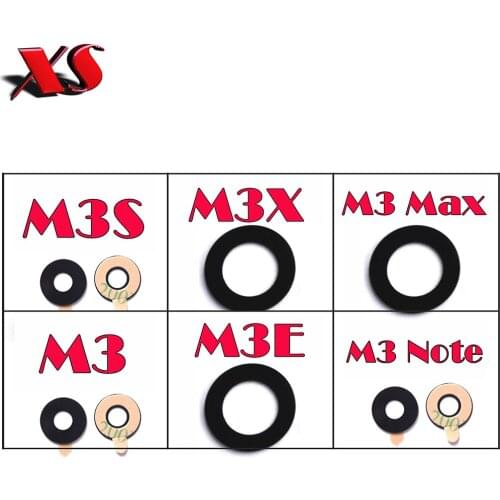 Back camera lens glass replacement for MEIZU M3 M3S M3E M3X M3 Max M3 Note