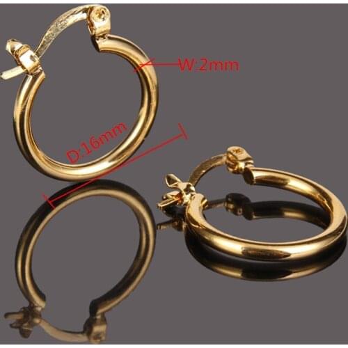 2pairs Earrings for Women Gold Color Earrings Girl Jewelry Arab/Africa Earrings Middle East Jewelry Medical Hoop Earrings gift
