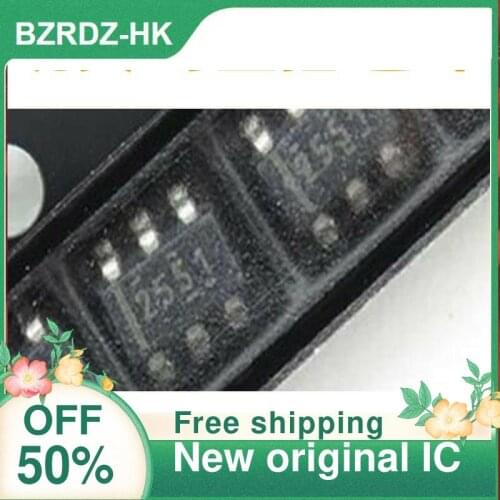 2-10PCS/lot TPS2551DBVR 2551 SOT23-6 New original IC