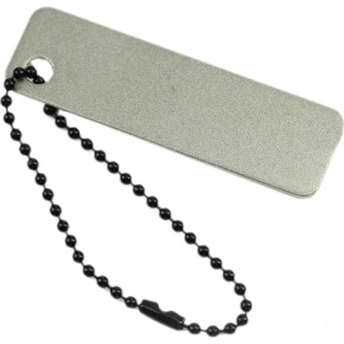 1Pc Pocket Kitchen Knives Sharpener with Keychain Diamond Knife Sharpening Stone Knife Sharpener Kitchen Knives Accessories