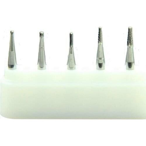 25 Pieces /Lot (5 Boxes) RA Low Speed Bur Kit Dental Student / Beginners Tungsten Carbide Polisher for Inlay/Onlay Preparation