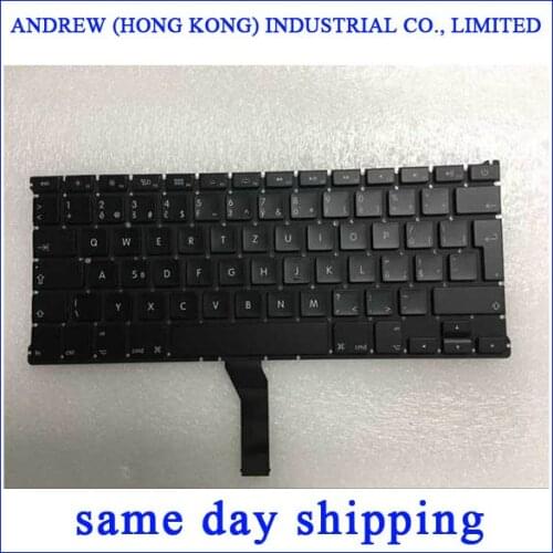 A1369 A1466 Cezch Keyboard For Macbook Air 13'' A1369 A1466 CZ Keyboard 2011-2015 MD231 MD232 MC503 MC504 MC965