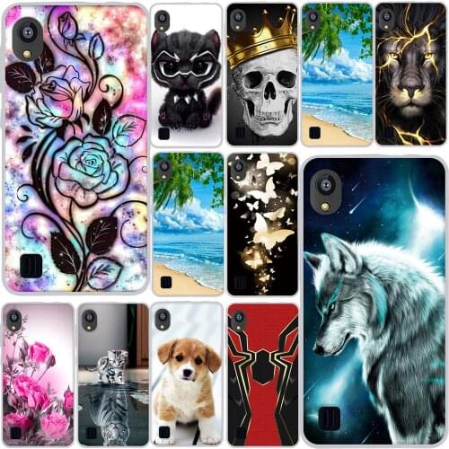 Phone Case For ZTE Blade A5 2019 Case Silicone 5.45" Soft TPU Coque For ZTE Blade A7 2019 Cover 6.09" Painted Bumper Back Fundas