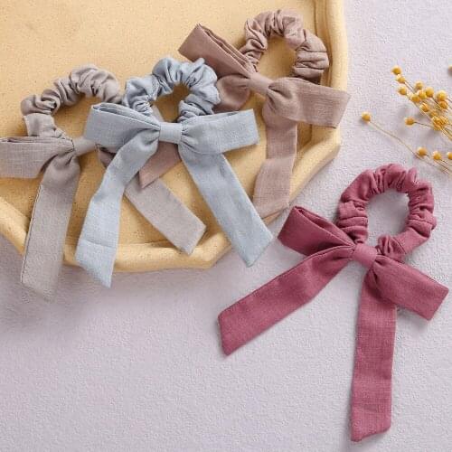 Childrens Hair Accessories Baby Super Soft Nylon Seamless Headband Bow Headdress Baby Girl Accessories