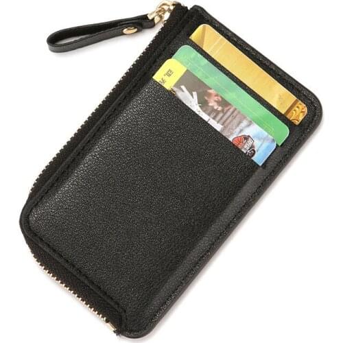 Designer New Zipper Mens Card Holder Creative Wallet Short Wallets Multifunctional Card Holde Coin Purse Keychain Halloween