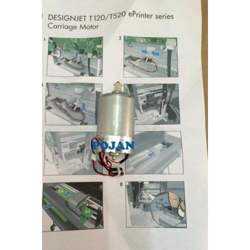 CQ890-67006 FITFOR Designjet T120 T520 AMPXL CARRIAGE MOTOR SV NEW 24&36inch printer plotter parts