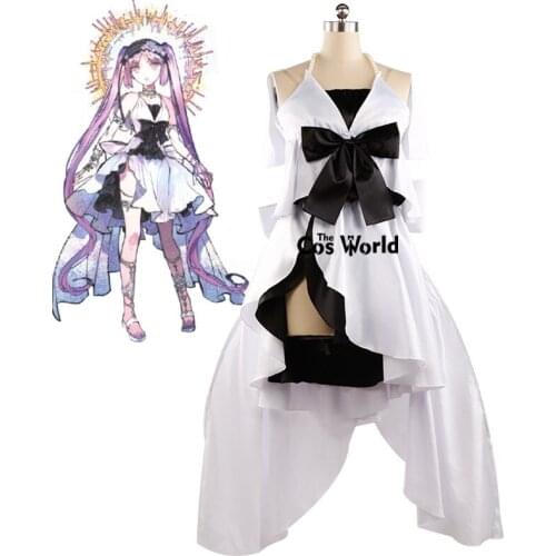 FGO Fate Grand Order Euryale Tube Tops Dress Uniform Outfit Anime Customize Cosplay Costumes