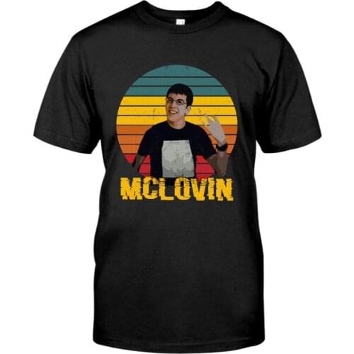 McLovin Chika Chika Yeah T-Shirt Gift for Men Women White Black in Size S-5XL