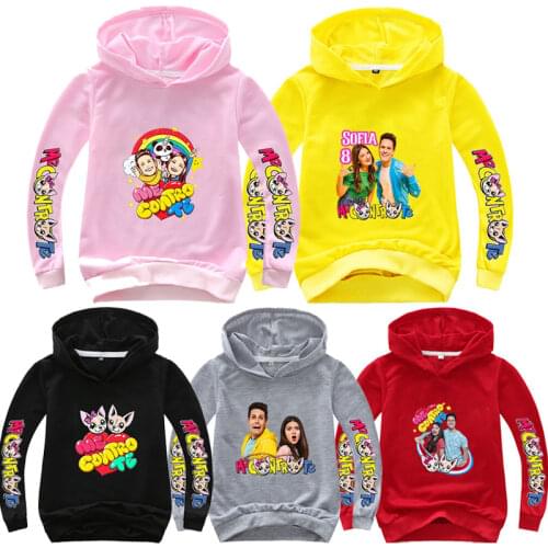 ME CONTRO TE Hoodie Boys Girl Cotton Pullover Cartoon Me Contro Te Children Sweatshirt Xmas Tops Fashion Outerwear
