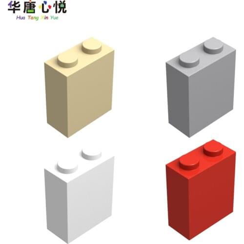 MOC Accessories Series 3245 1x2x2 Siding Pillar Brick 20PCS/Set Normal Bricks Parts Building Blocks Kids Gift City Accessory Kit