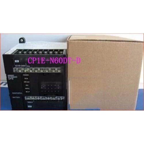 DC 24V CP1E Motor controller N60DT-D N60DT CPU for Omro CP1E-N60DT-D input 36 point Transistor output 24 point PLC Controller