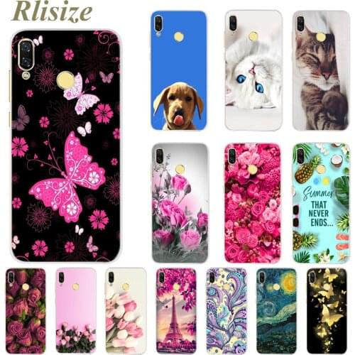 Nice Patterned Case For Huawei Nova 3 3E 3i Cover Soft Silicone TPU Cases For Huawei Nova 3E 3i 3 Phone Cover Coque 6.3 inch bag
